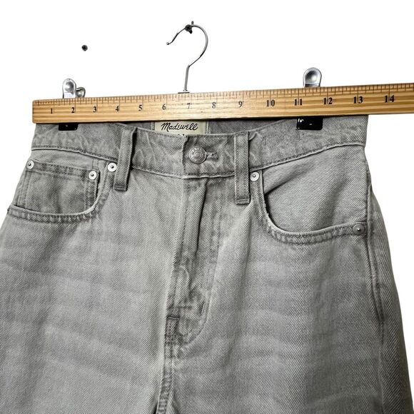 Madewell The Perfect Vintage Straight Jeans In Vervain Wash Women’s Size 24 - Picture 12 of 14
